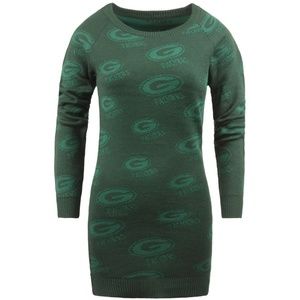 Green Bay Packers sweater dress